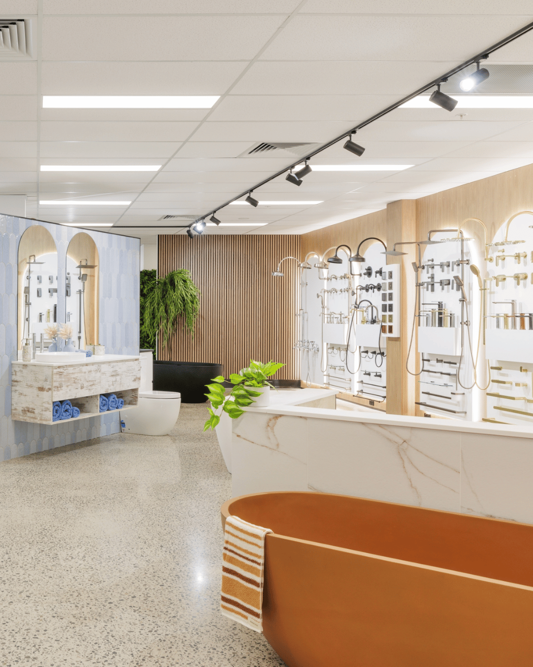 Radevo Living showroom with curated design elements and styling inspiration